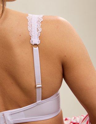 Show Off Frosted Floral Lace Lightly Lined Balconette Bra