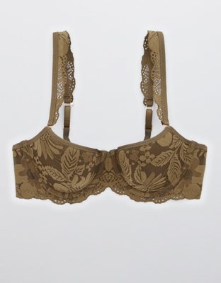 Aerie Real Power Balconette Lightly Lined Bra