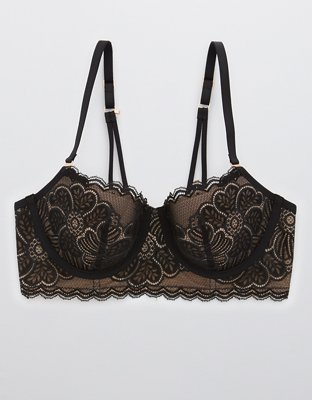 Aerie Real Power Balconette Lightly Lined Bra