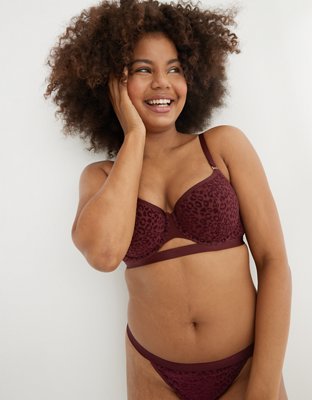 Aerie Real Power Balconette Lightly Lined Bra