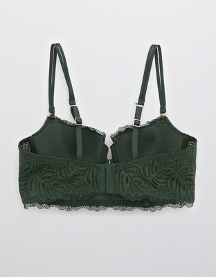 Aerie Real Power Balconette Lightly Lined Be Free Lace Bra