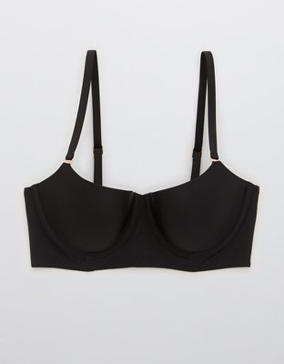 Aerie Real Me Wireless Lightly Lined Bra in Black Size 32A