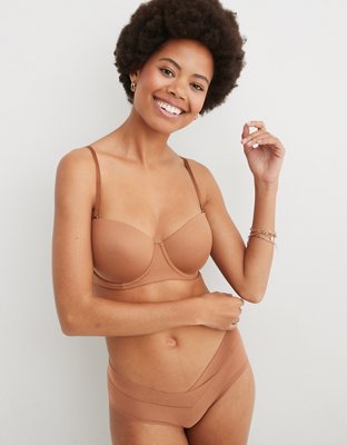 Aerie SUNNIE FULL COVERAGE LIGHTLY LINED BRA Deep Waters 34D 9793