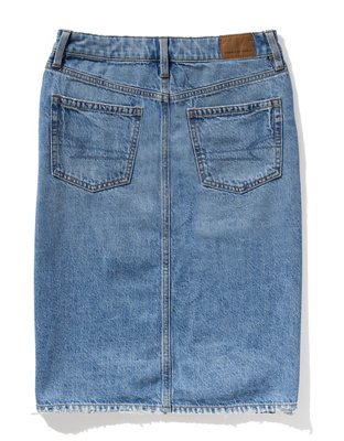 AE Denim Midi Skirt