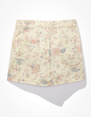 AE Super High-Waisted Floral Mini Skirt
