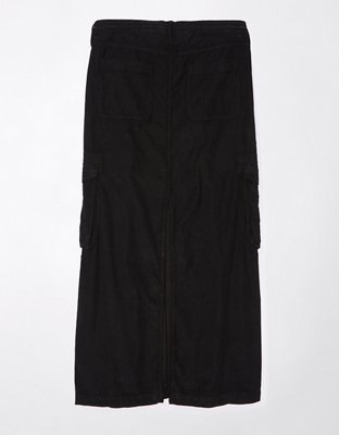 AE Low-Rise Corduroy Maxi Skirt