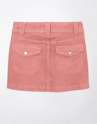 AE Super Stretch High-Waisted Corduroy Mini Skirt