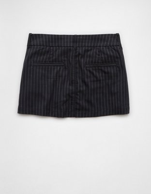 AE High-Waisted Pin Stripe Mini Skirt