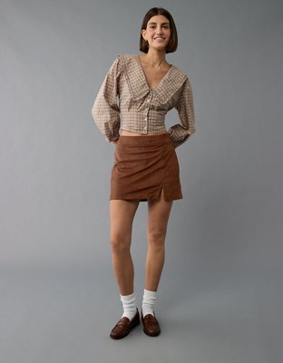 Ae high waisted mini skirt hotsell