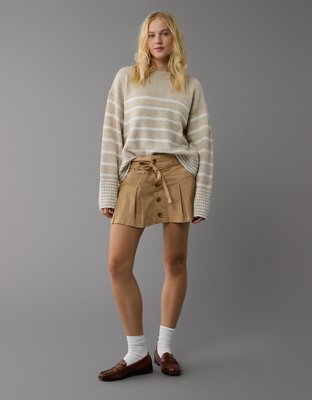 Pleated Mini Skort