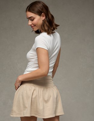 AE Stretch High-Waisted Mini Skort