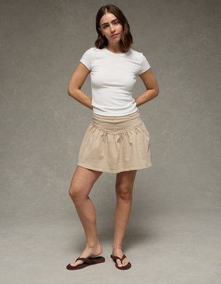 AE Stretch High-Waisted Mini Skort