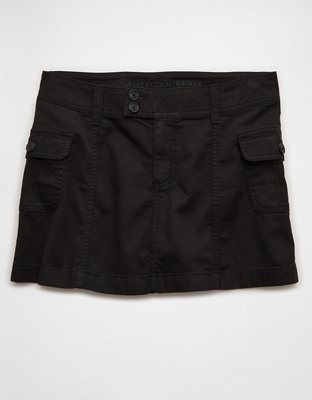 AE Low-Rise A-Line Mini Skirt