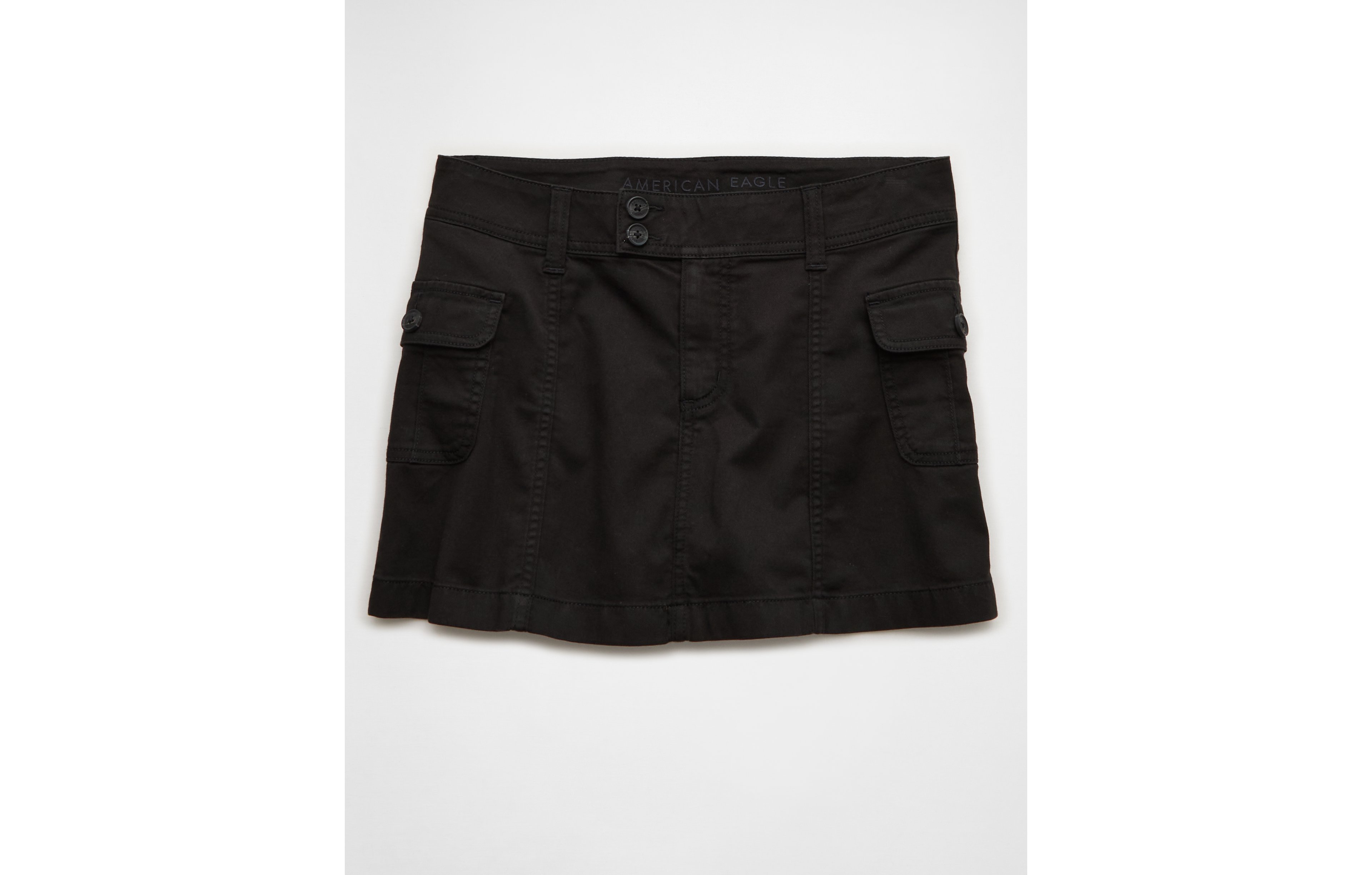 AE Low-Rise A-Line Mini Skirt