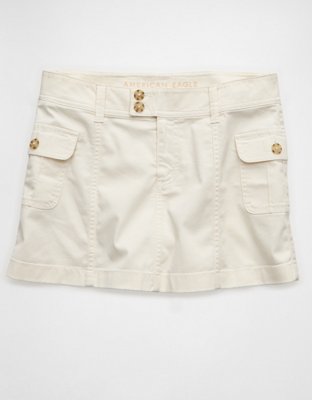 AE Low-Rise A-Line Mini Skirt