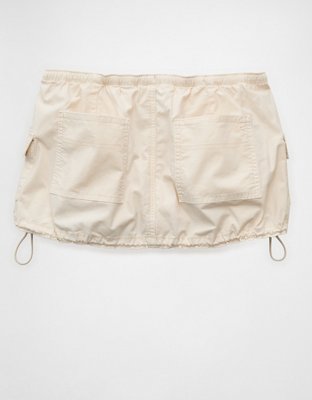 AE Super Low-Rise Cargo Parachute Micro Mini Skirt