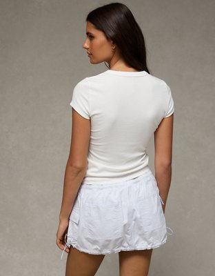 AE Super Low-Rise Cargo Parachute Micro Mini Skort