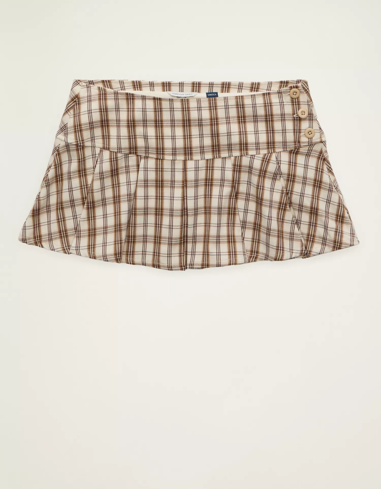 AE Super Low-Rise Pleated Micro Skirt - thumbnail 3