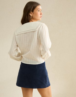 AE High-Waisted Wrap Skirt