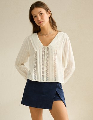 AE High-Waisted Wrap Skirt