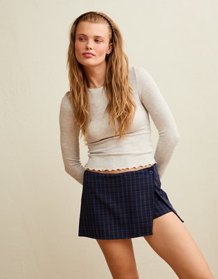 AE High-Waisted Wrap Skirt