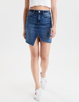 ae denim skirt