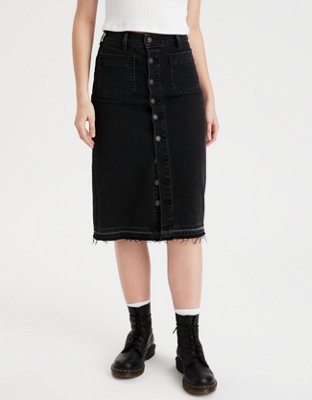 AE Super High-Waisted Midi Skirt