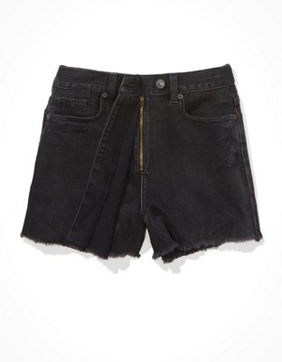 american eagle denim mom short