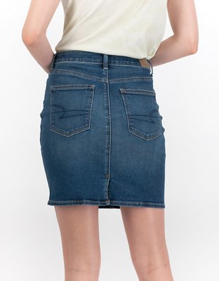 AE Stretch Denim Mom Skirt