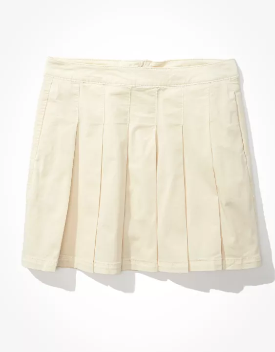 AE Super High-Waisted Pleated Tennis Skirt