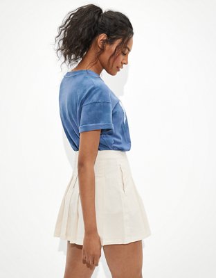 Женские юбки American Eagle AE Super High-Waisted Pleated Tennis Skirt — фото 2