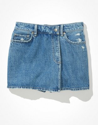 AE Denim Mom Skort