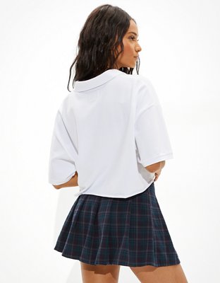Женские юбки American Eagle AE Plaid Pleated Skirt — фото 2