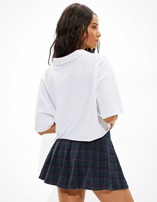 AE Plaid Pleated Skirt