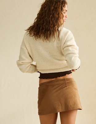 AE Super Low-Rise Micro Mini Skirt