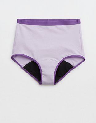 Purple Medium Boyshort Period Panties PLEASE VIEW SIZE CHART – Lovely Cloth