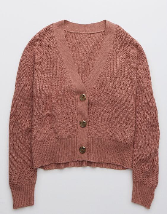 Aerie Cropped Cardigan