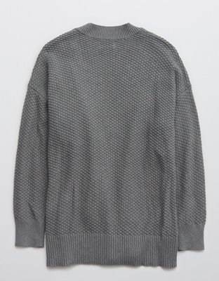 Aerie Oversized Varsity Cardigan