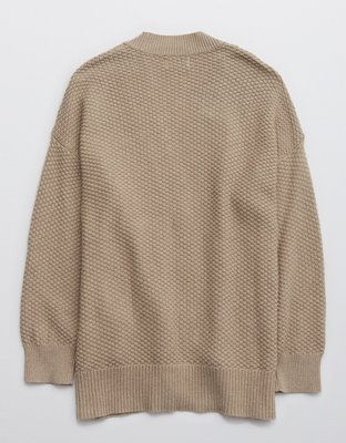 Aerie Oversized Varsity Cardigan