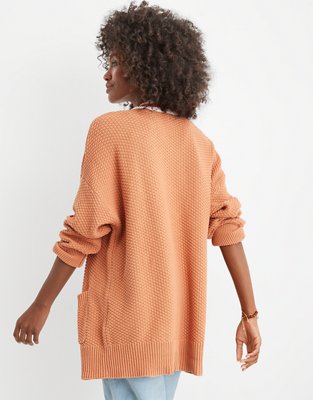 Aerie Oversized Varsity Cardigan