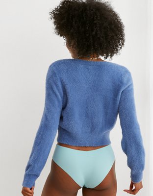 Женские кардиганы Aerie Fuzzy Cropped Cardigan — фото 2