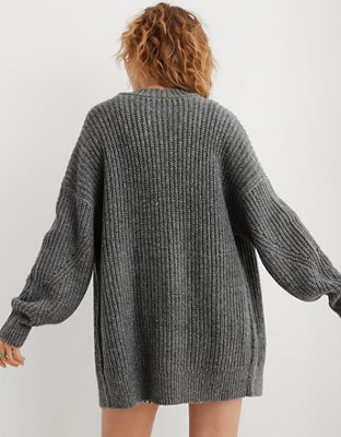 Aerie Wide Rib Oversized Cardigan