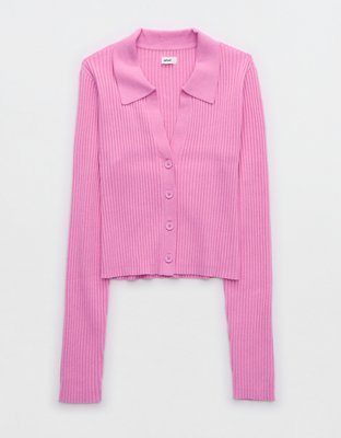 Aerie Gotta Jet! Polo Sweater