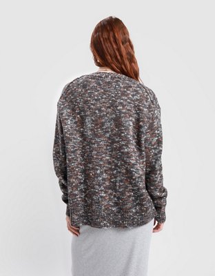 Aerie Oversized Button Down Cardigan Sweater