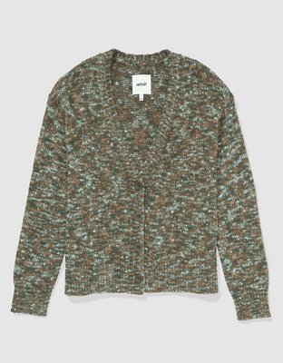 Aerie Oversized Button Down Cardigan Sweater