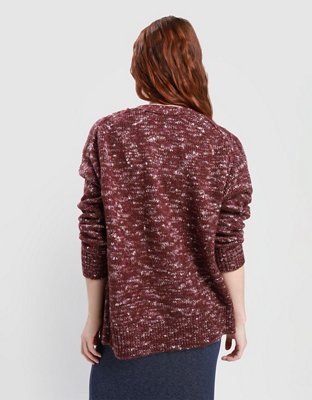 Aerie Oversized Button Down Cardigan Sweater
