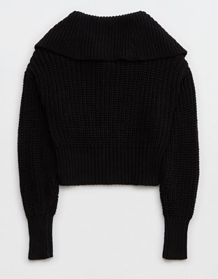 Aerie Double Zip Cardigan