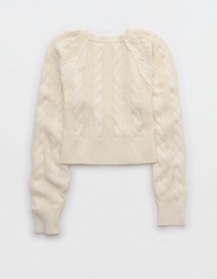 Aerie Cable Wrap Cardigan