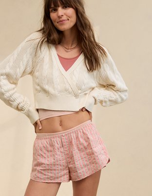 Женские кардиганы Aerie Cable Wrap Cardigan — фото 6