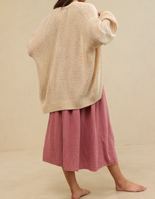 Aerie Slouchy Cardigan